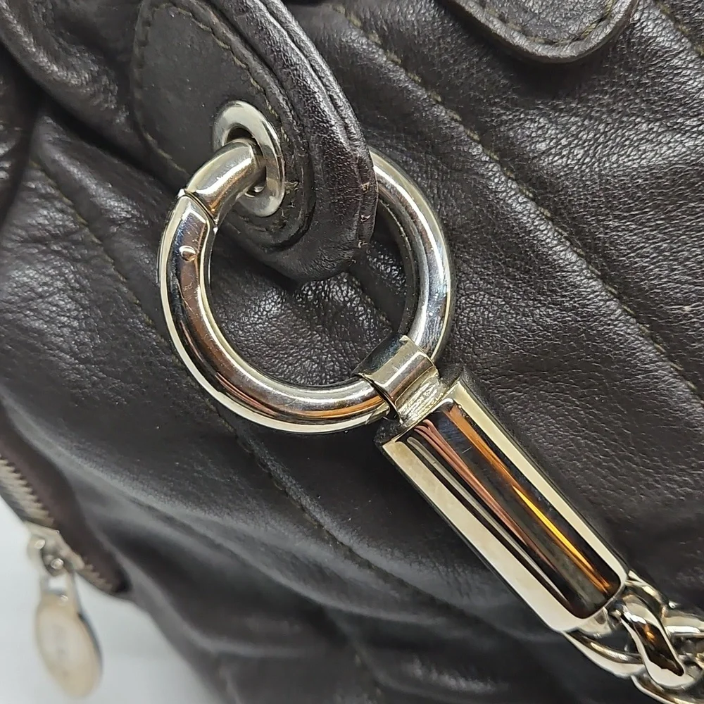 Brown leather Furla bag EUC - Picture 3 of 9